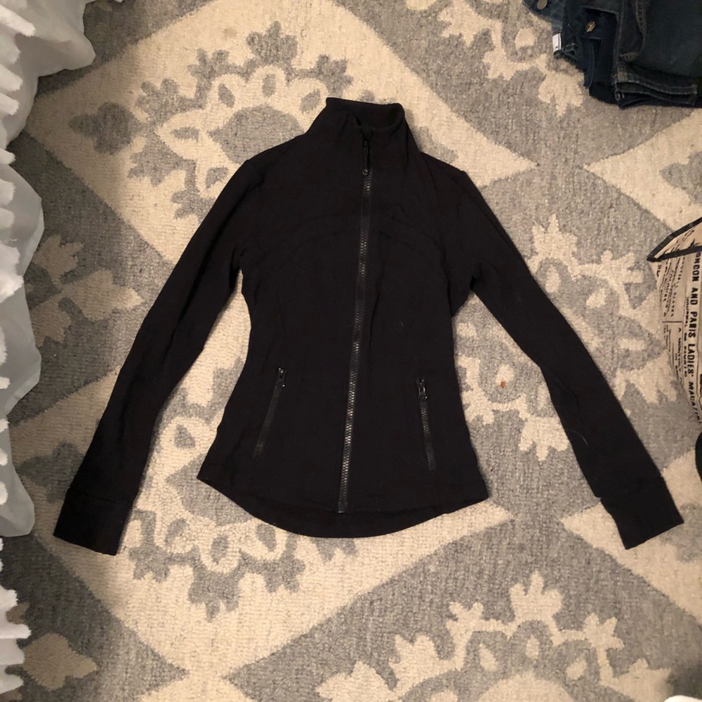 Lulu Lemon zip up track jacket size 4